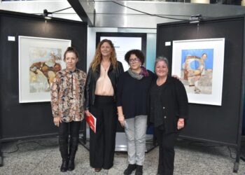Quedó inaugurada una nueva muestra de “Fronteras Abiertas” en el Congreso de la Nación