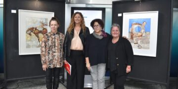 Quedó inaugurada una nueva muestra de “Fronteras Abiertas” en el Congreso de la Nación