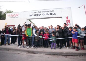 Inauguración de centro deportivo