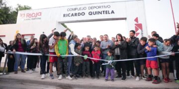 Inauguración de centro deportivo