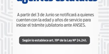 El gobierno provincial notificará a trabajadores y trabajadoras estatales que estén en condiciones de jubilarse