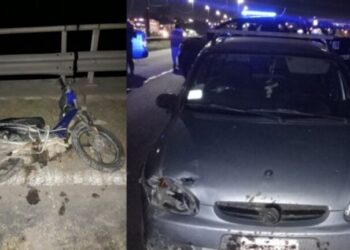 Choque, intento de robo, disparos y demoras en la autopista Rosario-Buenos Aires