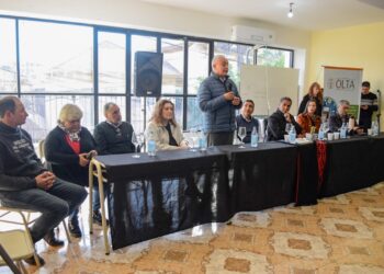 Realizaron un operativo sanitario y pusieron en funciones al nuevo director del Hospital de Olta