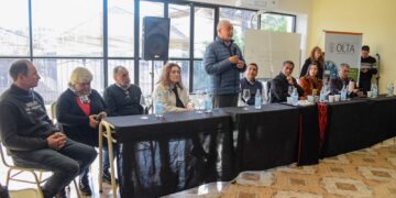 Realizaron un operativo sanitario y pusieron en funciones al nuevo director del Hospital de Olta