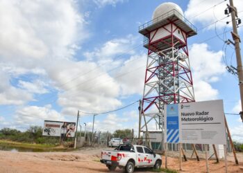 El radar meteorológico de La Rioja comenzó a emitir señales al Servicio Meteorológico Nacional