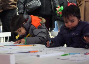 Alumnos y alumnas pudieron disfrutar de actividades de la Serie Rosarito y sus Pizarras Mágicas y el programa de Alfabetización provincial