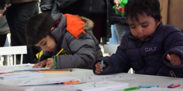 Alumnos y alumnas pudieron disfrutar de actividades de la Serie Rosarito y sus Pizarras Mágicas y el programa de Alfabetización provincial