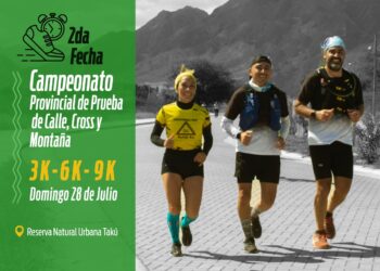 Se invita a participar de la 2° fecha del Campeonato Provincial de Prueba de Calle, Cross y Montaña