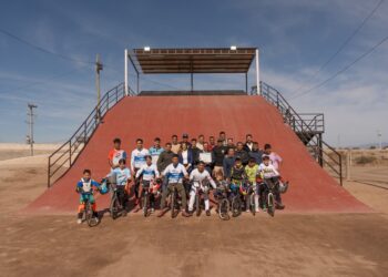 La pista de BMX de La Rioja ya cuenta con un partidor reglamentario para el desarrollo de competencias nacionales