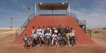 La pista de BMX de La Rioja ya cuenta con un partidor reglamentario para el desarrollo de competencias nacionales