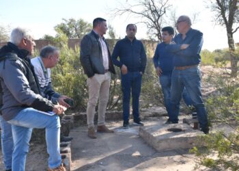 Emergencia Hídrica en PatquíaQuedó en funcionamiento la perforación ubicada en el kilómetro 21