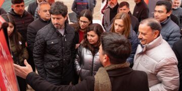 Se descubrió la piedra basal de lo que será el Polo Científico Tecnológico en la Capital