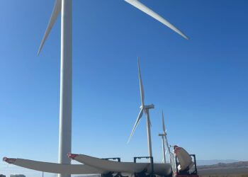 Parque Arauco sigue creciendo con la llegada de componentes para los nuevos aerogeneradores
