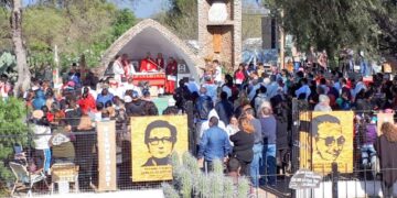 Conmemoran el 48° Aniversario del asesinato de los Beatos Mártires Carlos de Dios Murias y Gabriel Longueville