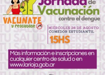 Vacunación contra el Dengue en el Comedor Universitario