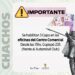 Nuevo punto de pago con Chachos y cambio de horario en Edelar Casa Central