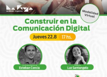 Invitan a la capacitación “Construir en la Comunicación Digital”