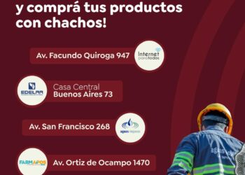 Más empresas estatales confirmaron que reciben chachos para acompañar la economía local