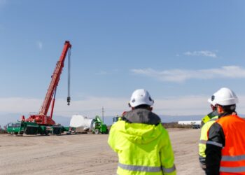 Parque Arauco finalizó el transporte y descarga de componentes para la instalación de los nuevos aerogeneradores