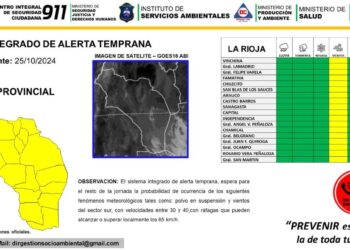 Desde el COE solicitan transitar con precaución por probables vientos fuertes