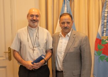 Remarcan el trabajo en conjunto entre el Gobierno y la iglesia contra las problemáticas sociales de la sociedad riojana