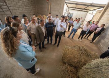 Apoyando la innovación agropecuaria Quintela inauguró peletizadora