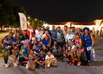 Notable concurrencia en el running nocturno «El Camino del Tinkunaco»