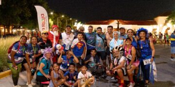 Notable concurrencia en el running nocturno «El Camino del Tinkunaco»