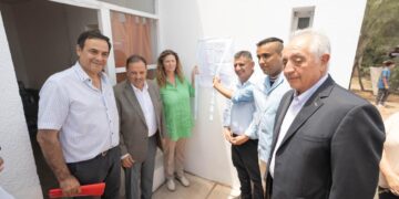 El gobernador Ricardo Quintela inauguró la sala de primeros auxilios en Aguayo