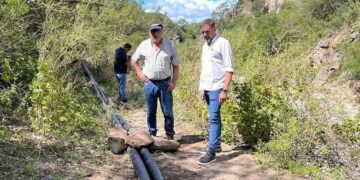 Chamical: Aguas Riojanas está trabajando para solucionar los daños ocasionados por el temporal