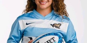 Brisa Trigo brilla en el rugby nacional, con el apoyo del Gobierno Provincial