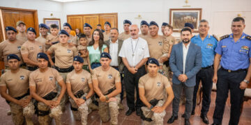 El gobernador Ricardo Quintela reconoció la labor del personal del CAPE