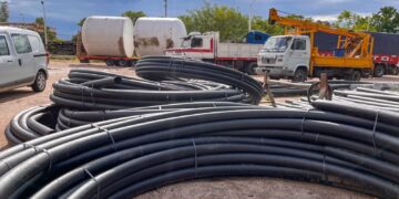 El Gobierno de La Rioja avanza en la construcción de una nueva obra para mejorar el servicio de agua en Ulapes