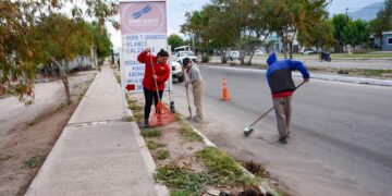 EL MUNICIPIO EFECTUÓ UN NUEVO OPERATIVO DE LIMPIEZA EN ZONA SUR
