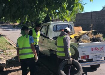 Continúa el trabajo preventivo en el barrio San Andrés en zona Sur de la Ciudad