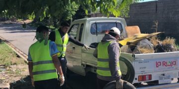 Continúa el trabajo preventivo en el barrio San Andrés en zona Sur de la Ciudad
