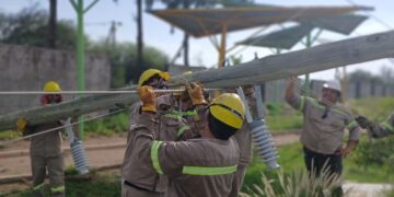 Edelar comunica los avances en las tareas para normalizar la situación del servicio eléctrico en algunos departamentos de La Rioja