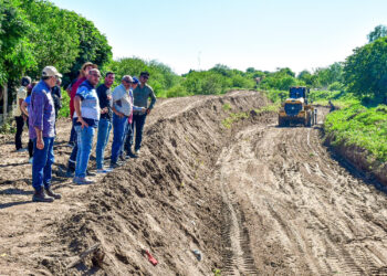 Continúan los trabajos de recuperación y encauce del río Tirante luego del temporal