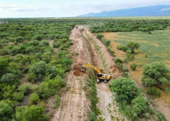 El gobierno provincial superó los 5 mil metros de limpieza en el río Tirante