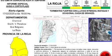 Informe del COE: Se registraron 34 mm de lluvia en el sector Sureste de la Capital y 22 mm en EL Sur de Arauco