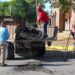 EL OPERATIVO DE BACHEO POR LA CIUDAD NO SE DETIENE