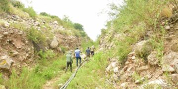 El gobierno provincial busca incrementar el caudal de agua en el dique La Aguadita