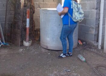 Comité Estratégico Dengue Manzanas Saludables desplegó tareas de búsqueda de posibles casos de dengue y criaderos de mosquitos