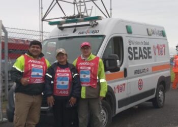 La Rioja prestó colaboración para la cobertura sanitaria del Gran Premio YPF Energía de Argentina MOTO GP 2025