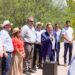 El Gobernador Ricardo Quintela Inspecciona el progreso en obras de riego en San Blas de los Sauces