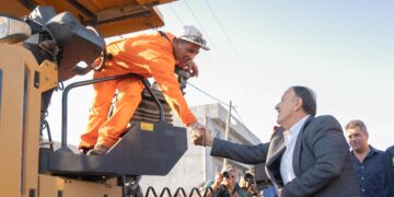 El Gobierno de La Rioja avanza con las obras de asfaltado que mejorarán considerablemente los accesos al Hospital de la Madre y el Niño