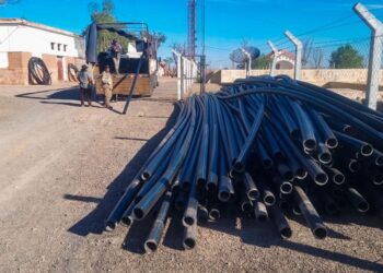 Avanzan las obras para mejorar el suministro de agua en la ciudad