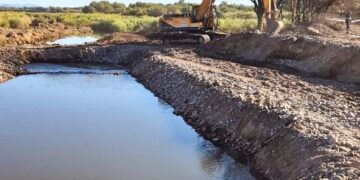 El Gobierno refuerza el sistema hídrico en el departamento Felipe Varela