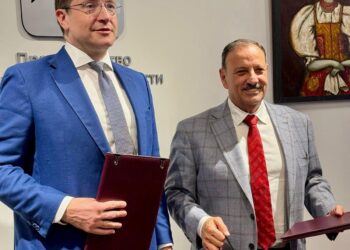 Gira internacional: Quintela firmó su primer acuerdo en Rusia, con énfasis en el crecimiento de la Provincia