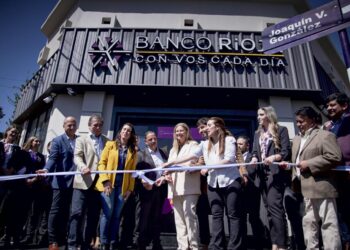 Banco Rioja reinauguró su sucursal en Aimogasta con más tecnología, servicios y cercanía comunitaria
